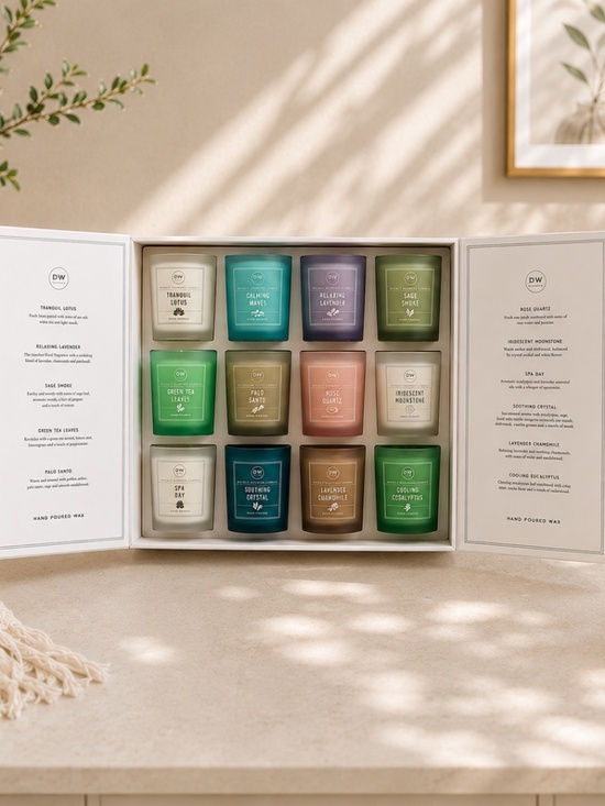 DW Home Other - *New* DW Home Spa Day 12 Relaxing & Fragrant Scented Candles (Hand Poured Wax)